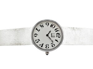 �_���q�� �V���o�[�R���N�V���� Cal.Peseux7001 / Dunhill Silver watch integrated bracelet 80's