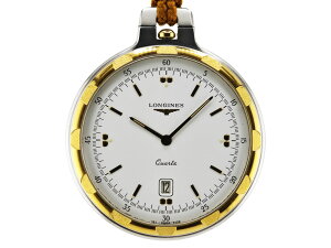 �����W�� �R���N�G�X�g �������v / LONGINES Conquest Pocket Watch 80's