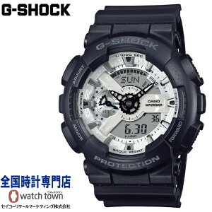 JVI CASIO G-SHOCK GA-110WD-1AJF ANALOG-DIGITAL AifW Black and brilliant whiteV[Y 20Ch Y rv