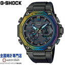 【ポケッタブルトートバッグプレゼント中】カシオ CASIO G-SHOCK MTG-B2000YR-1AJR MT-G MTG-B2000 Series CASIO WATCHES エッチング手法 マルチカラーカーボン積層フレーム ソーラー電波時計 メンズ 腕時計