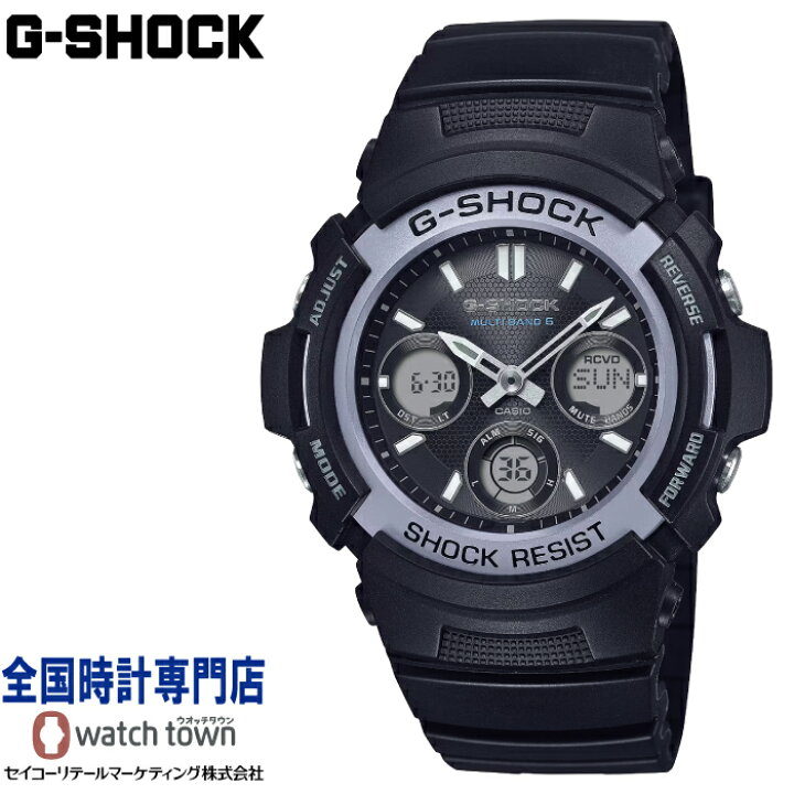 楽天市場】カシオ CASIO G-SHOCK AWG-M100FP-1A2JR AWG-100 M100 