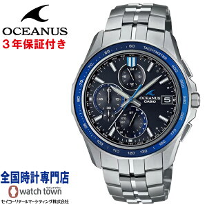 �J�V�I CASIO �I�V�A�i�X OCEANUS OCW-S7000-1AJF Manta S7000 Series �T�t�@�C�A�K���X �X�}�[�g�t�H�������N