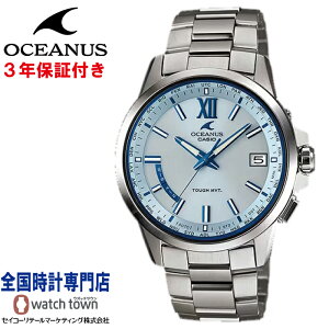 �J�V�I CASIO �I�V�A�i�X OCEANUS OCW-T150-2AJF 3 hands model �`�^�� �^�t�\�[���[ �d�g���v ���ʔ��˖h�~�R�[�e�B���O�T�t�@�C�A�K���X �`�^���J�[�o�C�g����