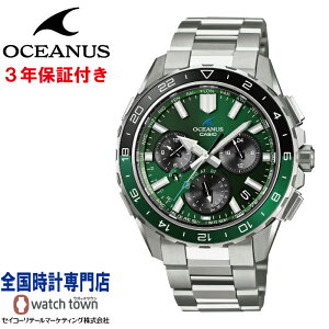 �J�V�I CASIO �I�V�A�i�X OCEANUS OCW-P3000-3AJF �\�[���[�d�g �J�V���� CACHALOT �C���T�[�g�����O TOUGH MVT. 2 �X���C�h�A�W���X�g Made in Japan ���o�C�������N�@�\ �T�t�@�C�A�K���X �`�^�� �Z���~�b�N
