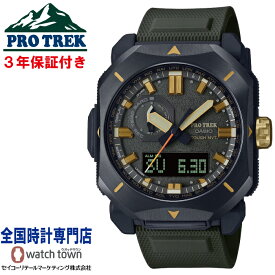 カシオ CASIO プロトレック PROTREK PRW-6900Y-3JF Climber Line 本格アウトドアギア ソーラー電波 メタルベゼル ソフトウレタンバンド バイオマスプラスチック ブラックIP