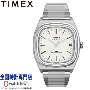 �^�C���b�N�X TIMEX TW2W70800 REISSUE 1983 E-Line Automatic �G�N�X�p���V�����x���g �X�N�����[�o�b�N �����C�V���[/�������V���[�Y �X�e�����X�X�`�[�� �u���E����TV �����Y �r���v