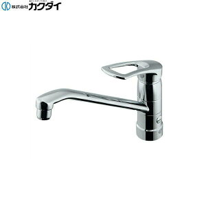 117-061 カクダイ KAKUDAI シングルレバー混合栓 一般地仕様 分水孔つき 送料無料