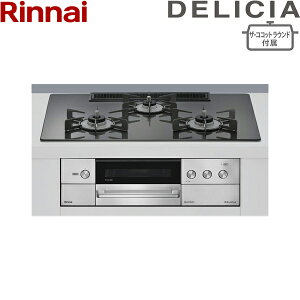 RHS72W38M15RNSTW/13A �����i�C RINNAI �f���V�A DELICIA �r���g�C���R���� �K���X�g�b�v 3V���d�r �s�s�K�X �U�E�R�R�b�g���E���h�t�� 75cm�� ��������