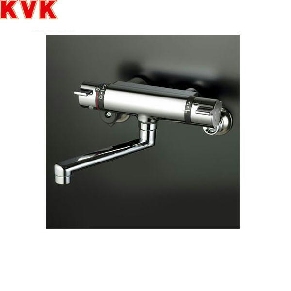 KVK サーモスタット式混合栓 240mmパイプ付(寒冷地用) KM800WTR2 (水栓