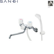 SK11-W-13 三栄水栓 SANEI ツーバルブシャワー混合栓 共用形 送料無料
