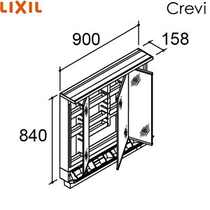 MRB-903KXJU NV LIXIL/INAX NB ~[Lrlbg s500^Cv 3ʋ ~߃R[g Ԍ900 XLED X}[g|Pbgt 