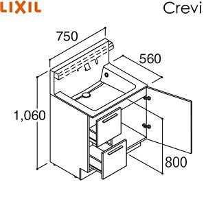 RAH-755PFY-A/nCO[h NV LIXIL/INAX NB ϑ{̂̂ s560^Cv Ԍ750 o^Cv vbV 