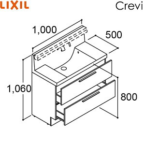 RBFH-1005JY-A/~hO[h NV LIXIL/INAX NB ϑ{̂̂ s500^Cv Ԍ1000 tXCh^Cv ^b`X 
