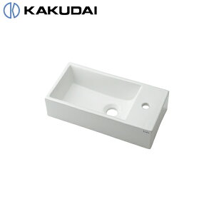 493-083 カクダイ KAKUDAI 壁掛手洗器 Rホール 送料無料