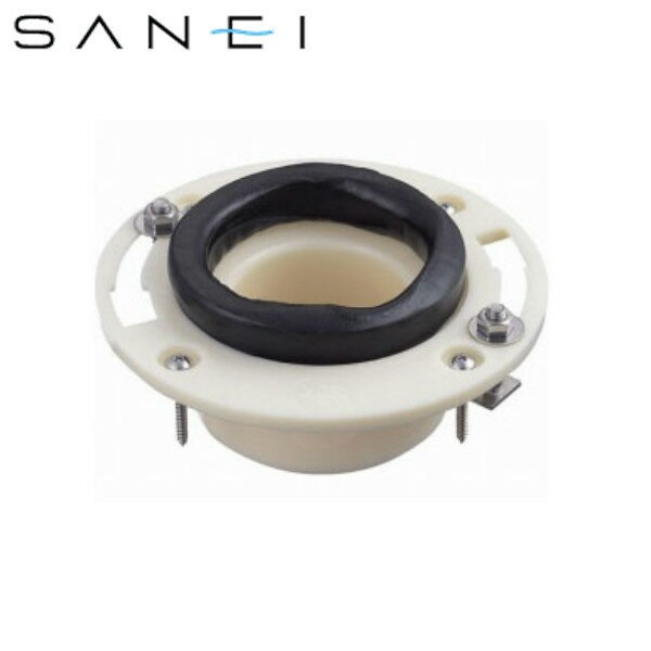 SAN-EI-H800-8 H800-8 三栄水栓 SAN-EI 床フランジ 大便器用 世界の人気ブランド 75VP VU 100VP SU VUパイプ兼用 激安