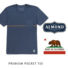 【MADE IN CALIFORNIA】ALMOND SURFBOARDS (アーモンドサーフボード) Premium Pocket TEE 10P03Dec16