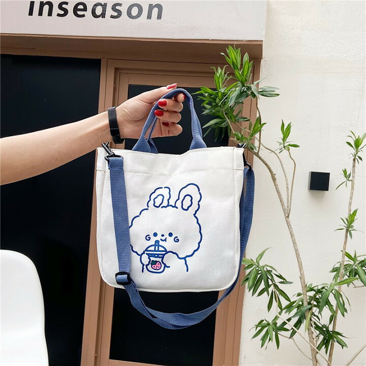 楽天市場】☆トート 韓国 トートバッグ ランチバッグ ピクニック 