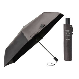 Waterfront 公式 折りたたみ傘 日傘 晴雨兼用傘 「クイックシャット 自動開閉 UVブロック 折 55cm」 レディース メンズ ユニセックス UVカット UVカット100％ 完全遮光 遮光100％ 遮熱 撥水 撥水4級 たたみやすい シェイプメモリー機能 ワンタッチ開閉 新生活