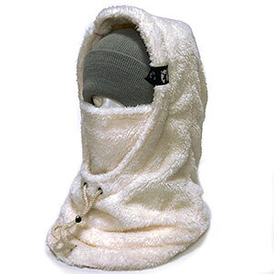 ★すぐ発送【フードウォーマー】ボアフードウォーマー 高性能ネックウォーマー付きバラクラバ スキー、スノーボード、オートバイ、バイク、釣り、登山に最適!【送料無料】【代引可能