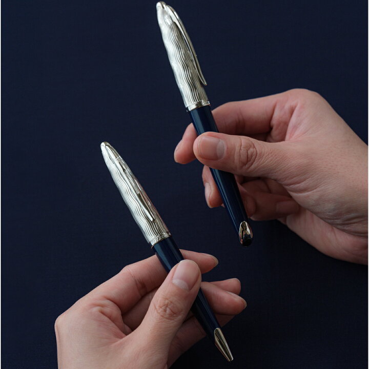 楽天市場】ウォーターマン 公式 万年筆 カレン・デラックス ブルーST  