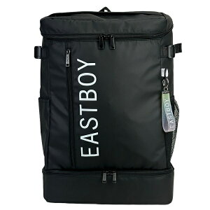 リュック 写真 ボーイ 学校 期間限定セール EASTBOY イーストボーイ リュック レディース 大容量 約30L 通学 軽量 2way 推し活 バッグ 推し活グッズ クリアポケット付き リバーシブル リュックサック 通学リュック スクールバッグ PC収納 a4 高校生 中学生 女子 旅行 黒 Kalras別注 - Karlas