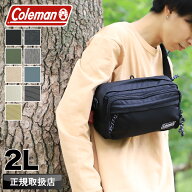 コールマン ウエストバッグ Coleman WALKER ウォーカー WALKER POUCH ショルダーバッグ ボディバッグ 斜…
