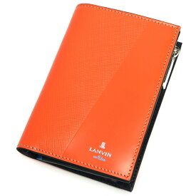 ランバン 財布 二つ折り メンズ ブランド 本革 二つ折り財布 ランバンオンブルー LANVIN en Bleu パーシャル 555614 札入れ ミドルウォレット セミ長財布 折財布 牛革 革 レザー オシャレ カジュアル 人気 さいふ サイフ 革小物 ウォレット