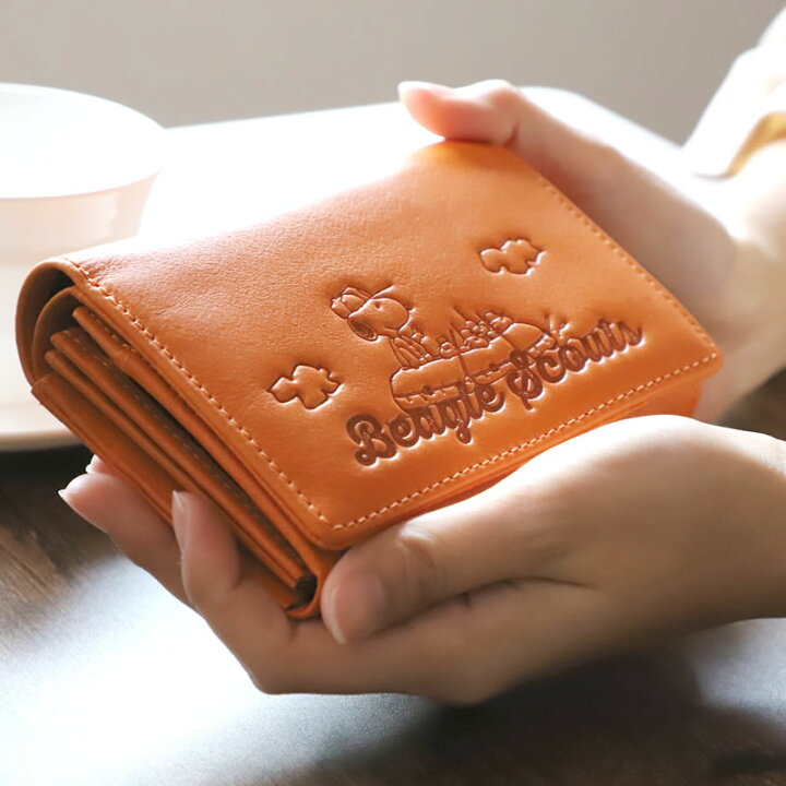 楽天市場】スヌーピー 財布 二つ折り 大人向け PEANUTS SNOOPY BEAGLE 