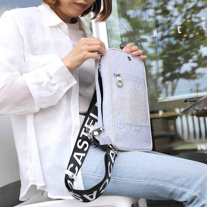CASTELBAJAC カステルバジャック 赤く サシャ ボディバッグ ワン 