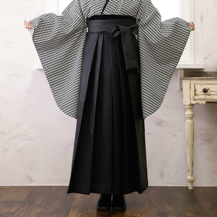 楽天市場】色音 レザー袴 ブラック 卒業式 袴 単品 M L 【 卒業式袴