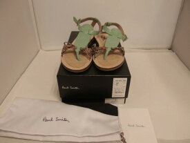 【期間限定セール】ポールスミス Paul Smith サンダル 美品 グリーン 【中古】