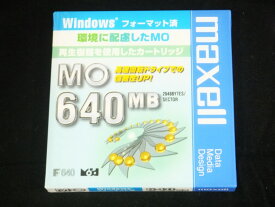 【期間限定セール】【未使用】 マクセル maxell 【未開封】MOディスク 640MB Windowsフォーマット MA-M640.WIN.B1E