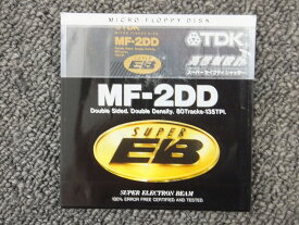【期間限定セール】【未使用】 ティーディーケー TDK 【未使用・未開封】 2DD フロッピーディスク 1枚パック MF-2DD-SEB