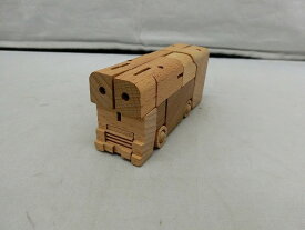 【期間限定セール】Bamloff WooBots 木製変形ロボット トラック型 【中古】