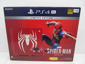 ソニー SONY PlayStation4 Pro Marvel’s Spider-Man Limited Edition CUHJ-10027 【中古】