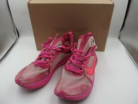 【期間限定セール】NIKE × OFF WHITE ZOOM FLY PINK AJ4588-600 【中古】