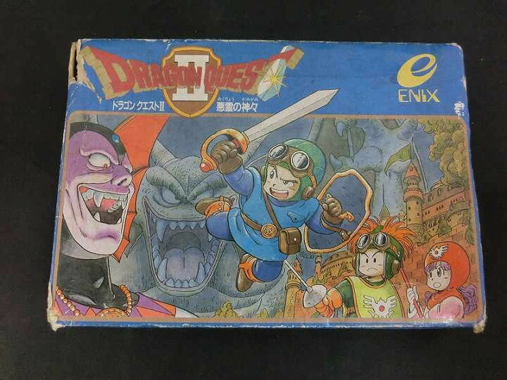 楽天市場】エニックス ENIX ファミコンソフト ドラゴンクエストII EFC 