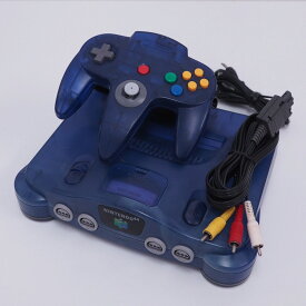 ニンテンドー Nintendo 64 ミッドナイトブルー NUS-001 【中古】