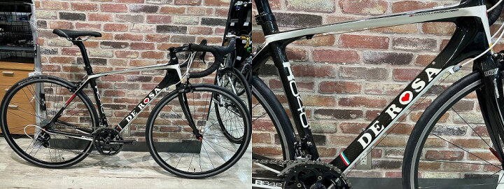 楽天市場】デローザ DEROSA 【フォーク非純正】Veloce ロードバイク 
