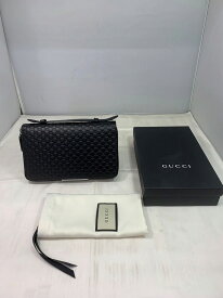 【6/5(水)全品ポイント10倍！！当日要エントリー！！】【期間限定セール】グッチ GUCCI マイクログッチシマ オーガナイザードキュメントケース 長財布 449246・0416 【中古】