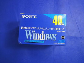 【期間限定セール】ソニー SONY 3.5インチ 2HD フロッピーディスク 40枚組 40MF2HDGEDV 【中古】