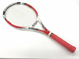 【期間限定セール】ウイルソン Wilson 硬式テニスラケット Steam100 レッド系 【中古】