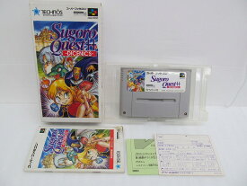 テクノスジャパン テクノスジャパン スーパーファミコンソフト Sugoro Quest++ DICENICS すごろクエスト++ -ダイニクス 【中古】