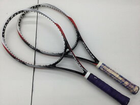 【期間限定セール】ダンロップ DUNLOP 2012 BIOMIMETIC M3.0 16×19 298g G2 2本 バイオミメティック テニスラケット ブラック×レッド 【中古】