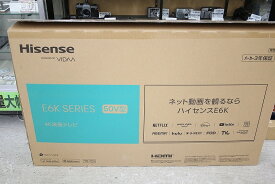 【期間限定セール】【未使用】 ハイセンス Hisense 4K液晶テレビ 50インチ/A-CAS内蔵 50E6K