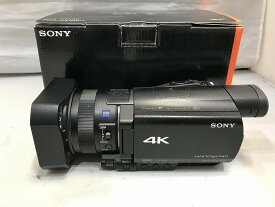 ソニー SONY 4Kムービーカメラ FDR-AX100 【中古】
