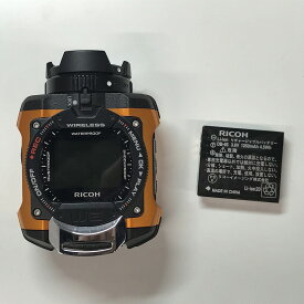 【期間限定セール】カシオ CASIO アクションカメラ オレンジ WG-M1 【中古】