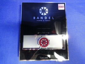 【未使用】 株式会社BANDEL POWER FORCE metal necklace white×pink 50cm