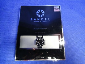 【未使用】 株式会社BANDEL POWER&FORCE studs necklace black×white 45cm
