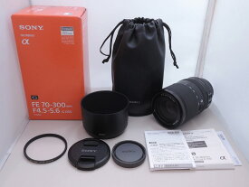 【6/5(水)全品ポイント10倍！！当日要エントリー！！】ソニー SONY Eマウント レンズ フルサイズ FE 70-300mm F4.5-5.6 G OSS (SEL70300G) 【中古】